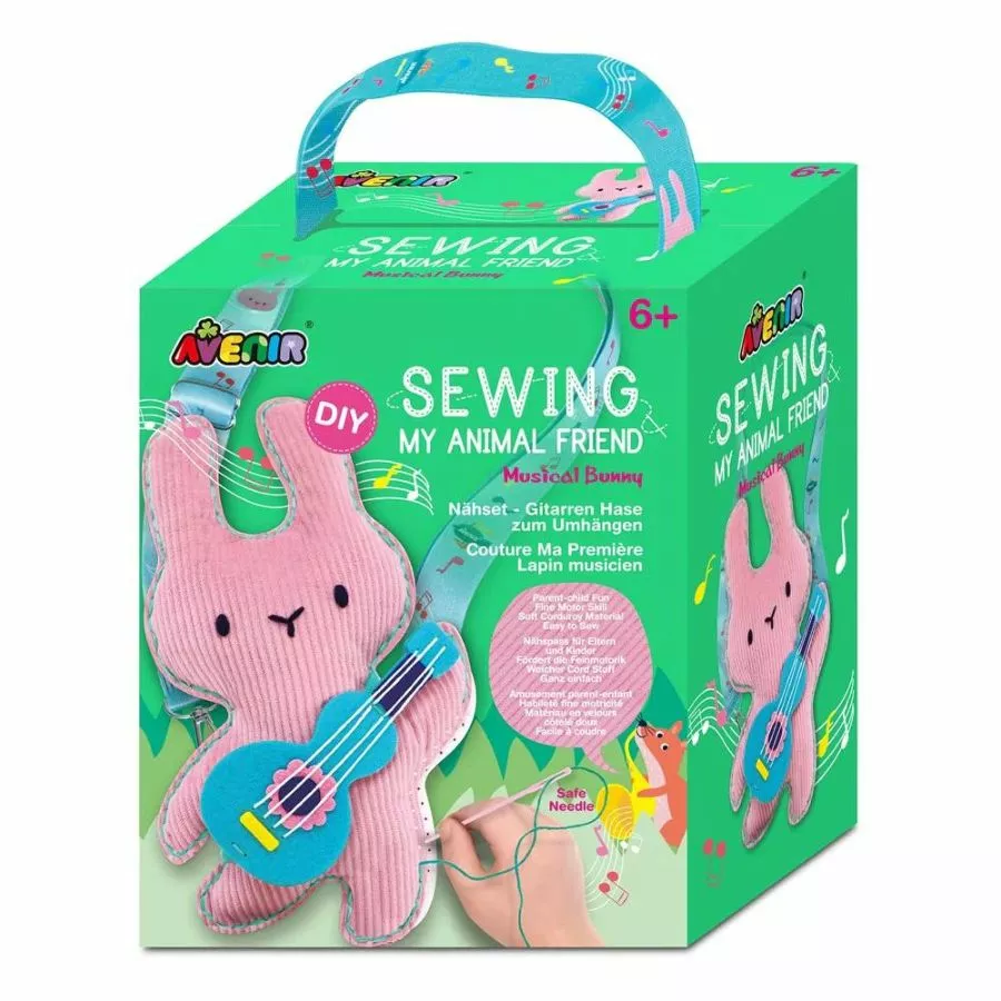 Avenir - Sewing My Animal Friend: Musical Bunny 3 Avenir - Sewing My Animal Friend: Musical Bunny