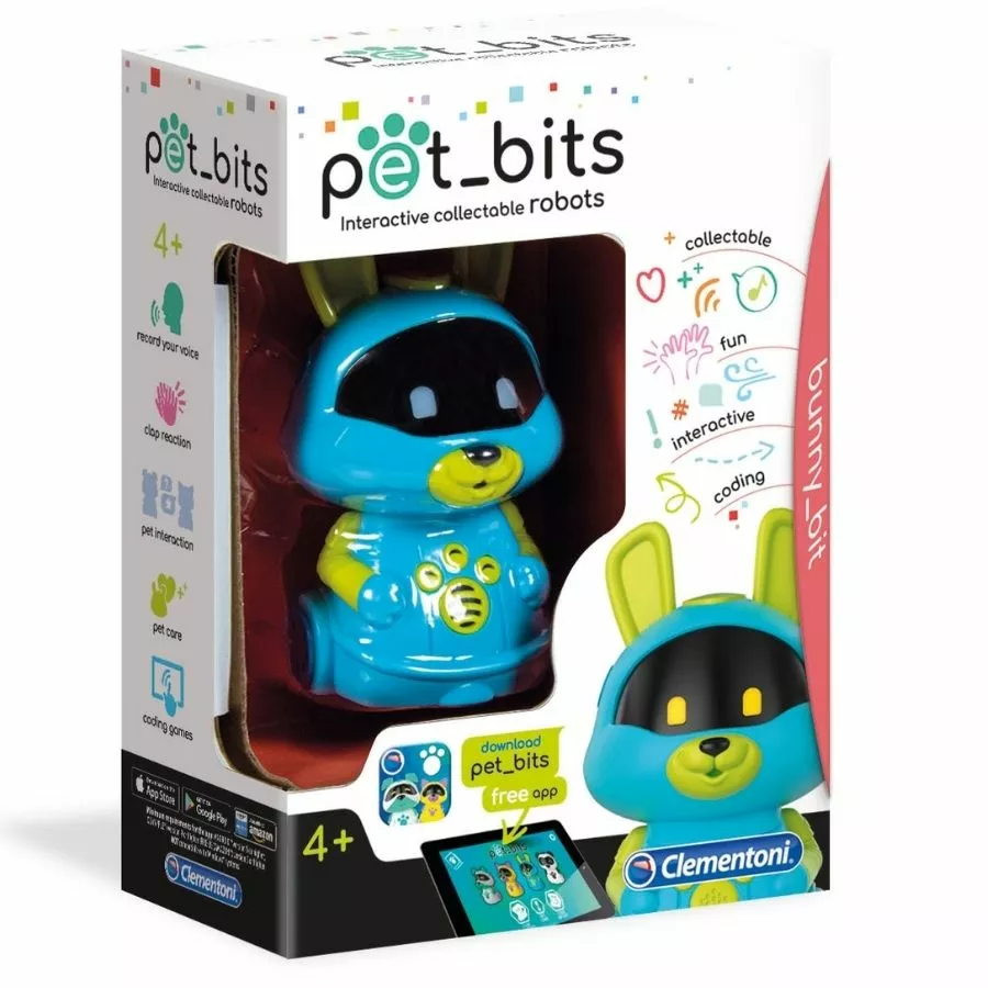 Clementoni - Pet_Bits Bunny Robot 3 Clementoni - Pet_Bits Bunny Robot