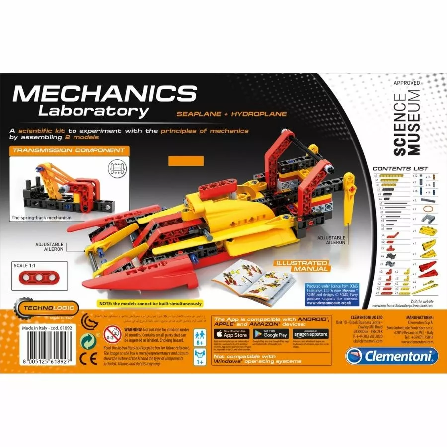 Clementoni - Mechanics Laboratory: Seaplane And Hydroplane 4 Clementoni - Mechanics Laboratory: Seaplane And Hydroplane - Image 2