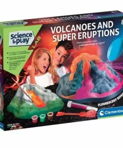 Clementoni - Science And Play Lab: Volcanoes And Super Eruptions