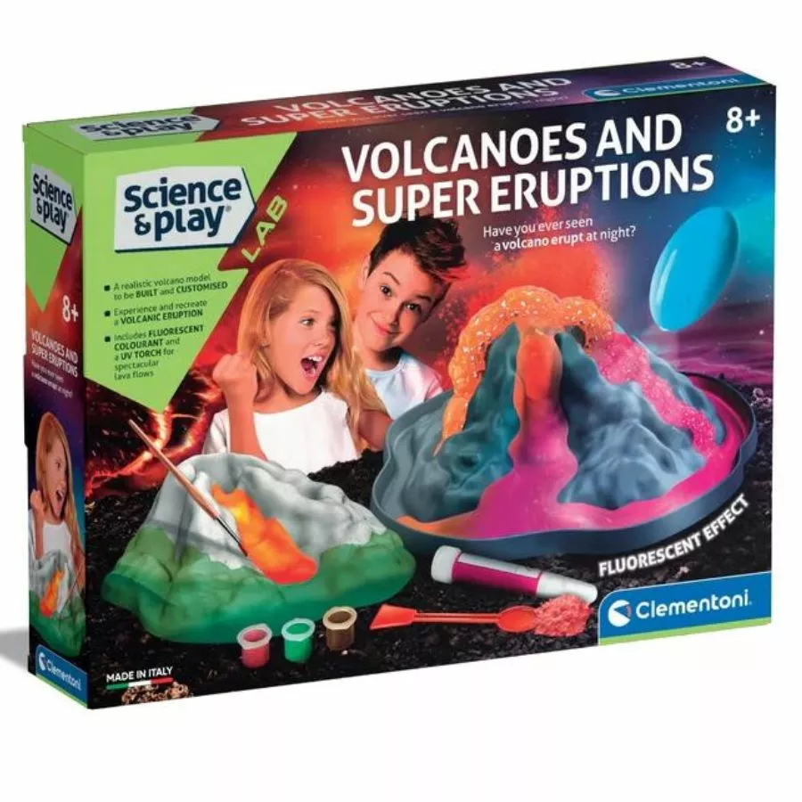 Clementoni - Science And Play Lab: Volcanoes And Super Eruptions 3 Clementoni - Science And Play Lab: Volcanoes And Super Eruptions