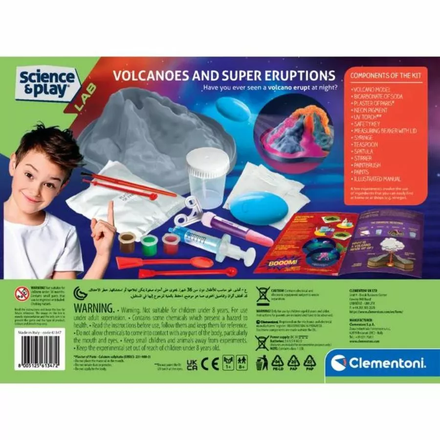 Clementoni - Science And Play Lab: Volcanoes And Super Eruptions 5 Clementoni - Science And Play Lab: Volcanoes And Super Eruptions - Image 3