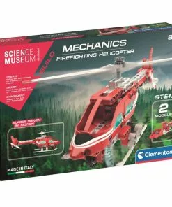 Clementoni - Science Museum Build Mechanics: Firefighting Helicopter