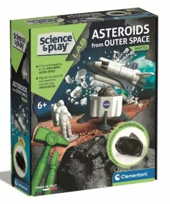 Clementoni - Science And Play Lab Asteroids From Outer Space Shuttle Building Kit