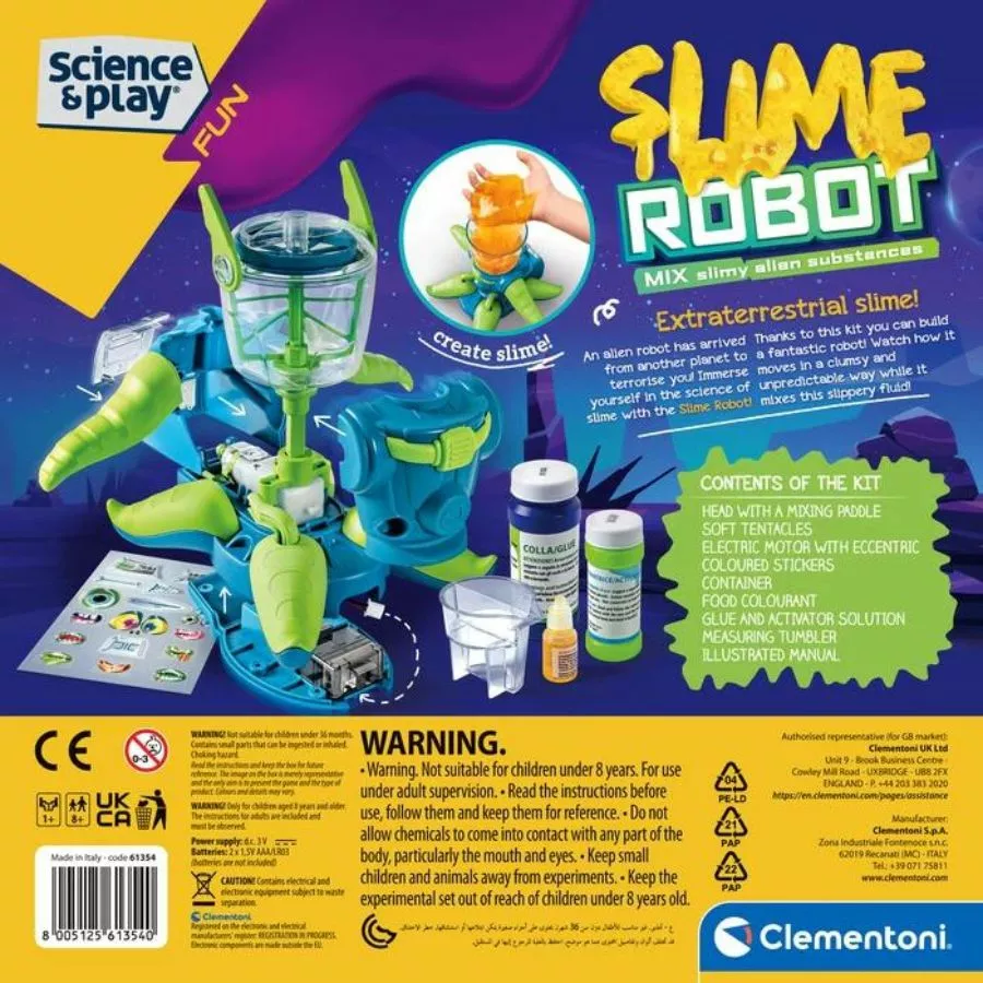 Clementoni - Science And Play Fun: Slimebot 5 Clementoni - Science And Play Fun: Slimebot - Image 3