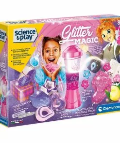 Clementoni - Science And Play: Glitter Magic Science Kit