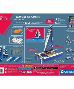 Clementoni - Mechanics Laboratory: Sailboat 9 Clementoni - Mechanics Laboratory: Sailboat -Educational Toys Shop CLE61524 ClementoniMechanicsSailboatSTEMKitforKids 4 1024x1024