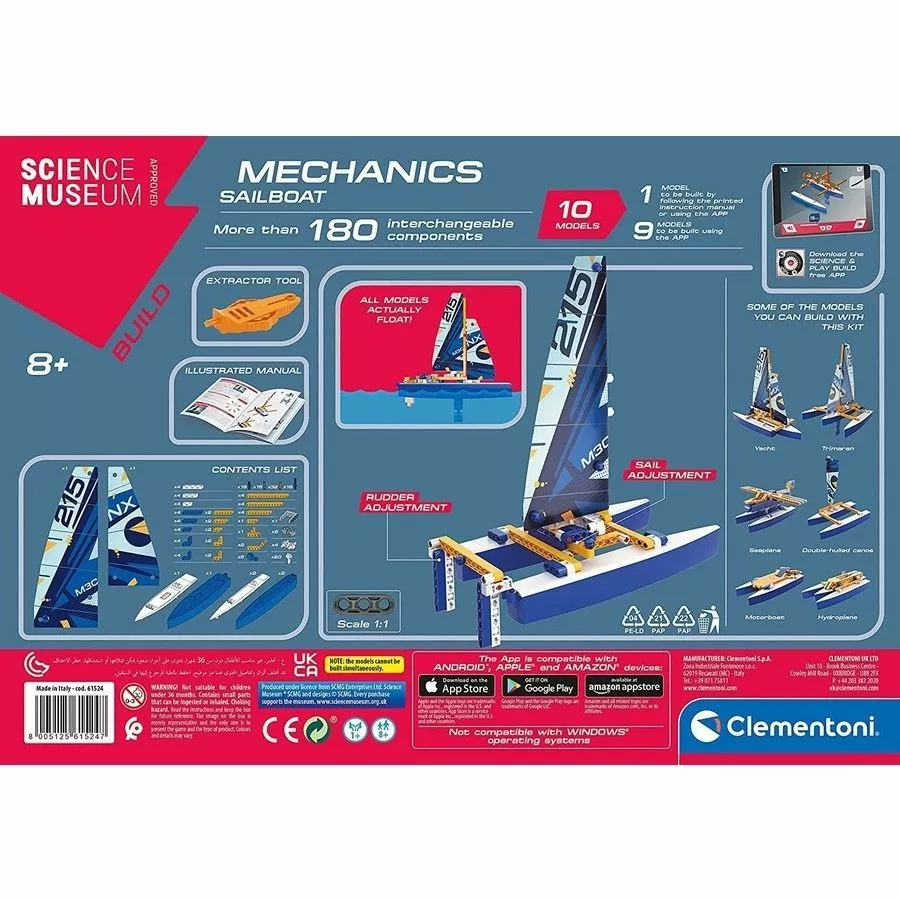 Clementoni - Mechanics Laboratory: Sailboat 6 Clementoni - Mechanics Laboratory: Sailboat - Image 4