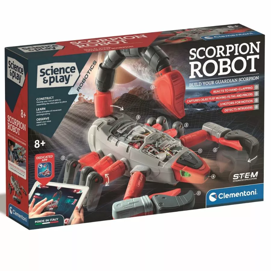 Clementoni - Science And Play Robotics: Scorpion Robot 3 Clementoni - Science And Play Robotics: Scorpion Robot