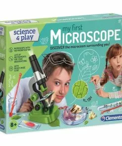 Clementoni - Science And Play: My First Microscope For Kids