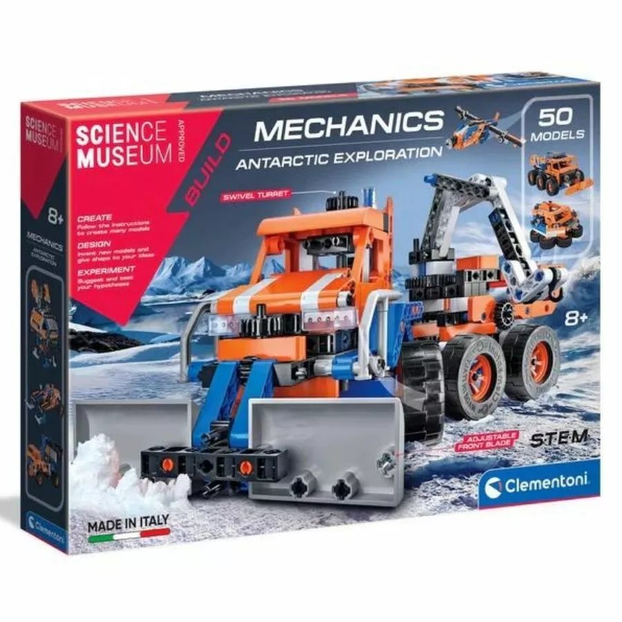 Clementoni - Science Museum Build Mechanics Antarctic Exploration Construction Toy Kit 3 Clementoni - Science Museum Build Mechanics Antarctic Exploration Construction Toy Kit