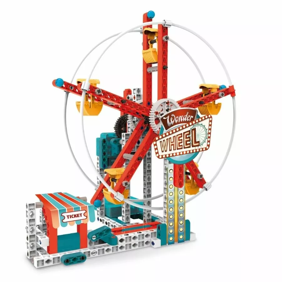 Clementoni - Mechanics Laboratory: Fun Theme Park 4 Clementoni - Mechanics Laboratory: Fun Theme Park - Image 2