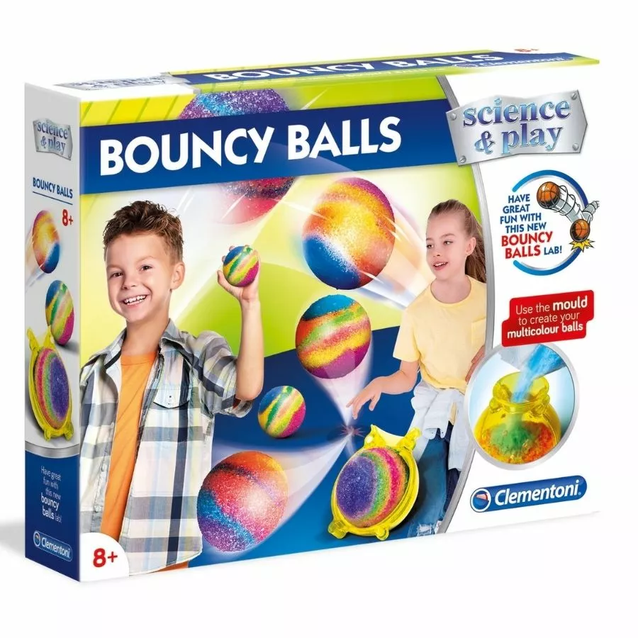 Clementoni - Science And Play: Bouncy Balls Science Kit 3 Clementoni - Science And Play: Bouncy Balls Science Kit