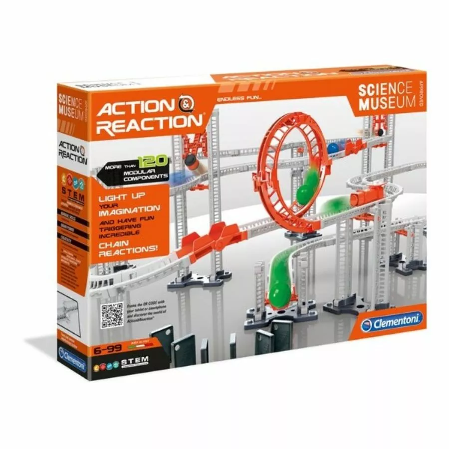 Clementoni - Action & Reaction Big Box 3 Clementoni - Action & Reaction Big Box