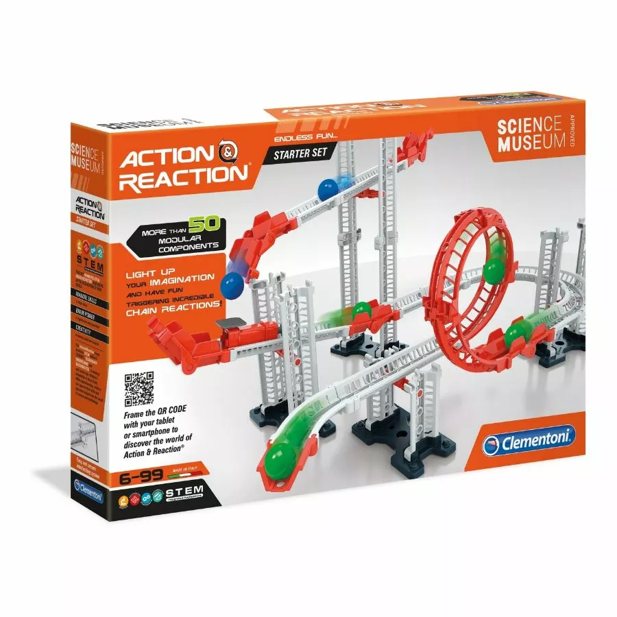 Clementoni - Action And Reaction Starter Set 3 Clementoni - Action And Reaction Starter Set
