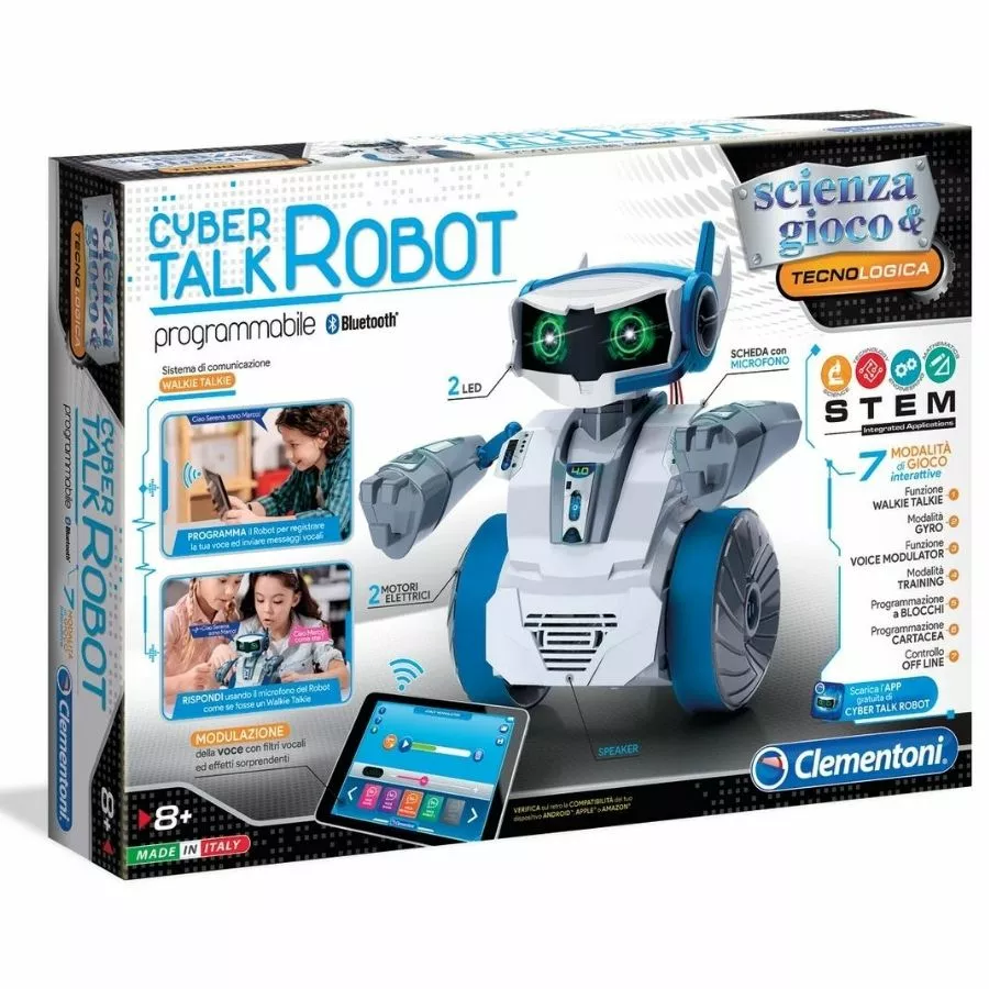 Clementoni - Cyber Talk Coding Robot 3 Clementoni - Cyber Talk Coding Robot