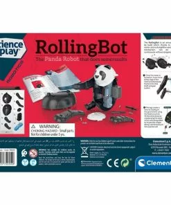 Clementoni - Science And Play: Rolling Bot Panda Robot -Educational Toys Shop CLE75055 ClementoniRoboticsRollingBotPandaRobot 2 1024x1024