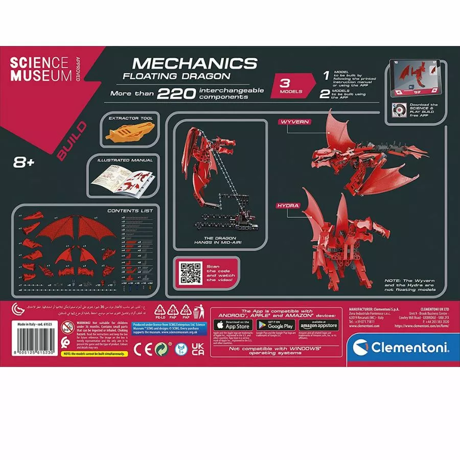 Clementoni - Science Museum Build: Mechanics Floating Dragon 5 Clementoni - Science Museum Build: Mechanics Floating Dragon - Image 3