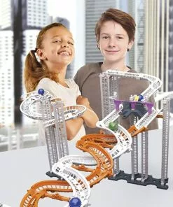 Clementoni - Action Reaction Glow Effect Marble Run -Educational Toys Shop CLE75067 ClementoniActionReactionGlowEffectMarbleRun 3 1024x1024