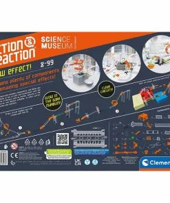 Clementoni - Action Reaction Glow Effect Marble Run -Educational Toys Shop CLE75067 ClementoniActionReactionGlowEffectMarbleRun 4 1024x1024