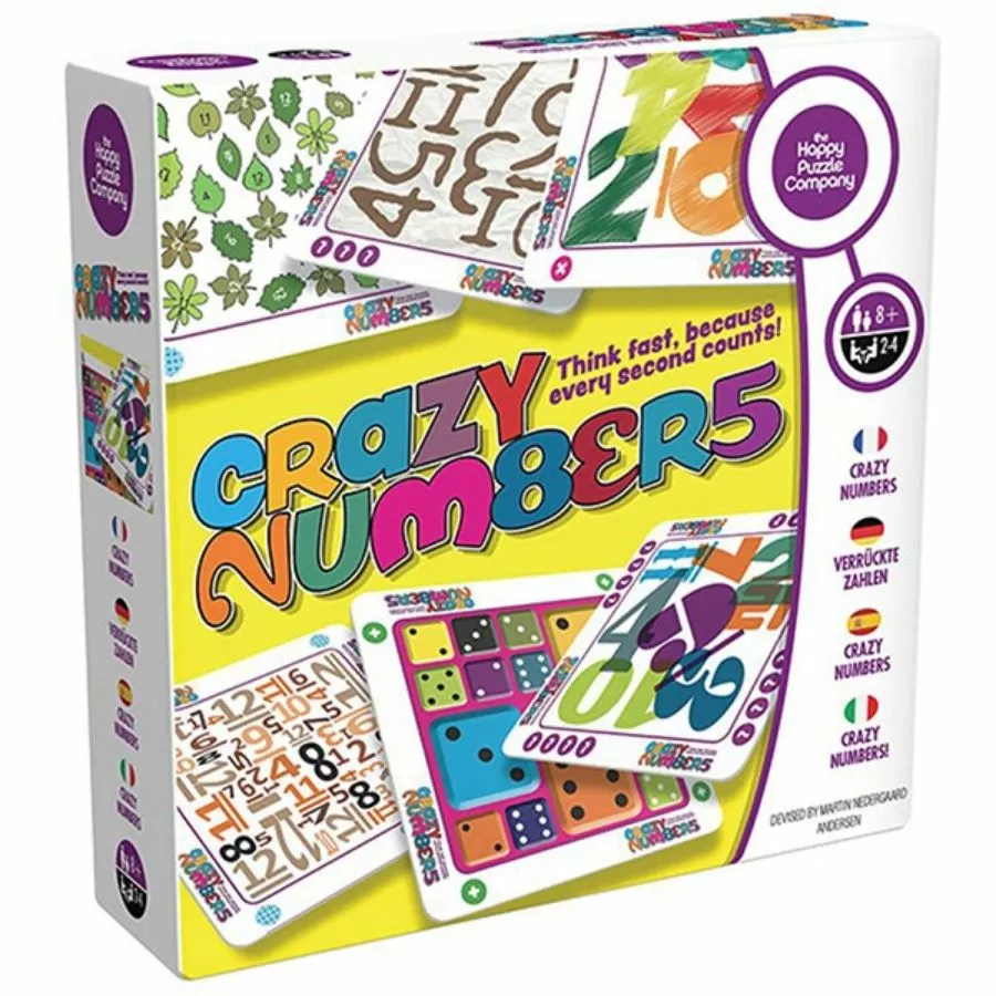 The Happy Puzzle Company - Crazy Numbers Math Game 3 The Happy Puzzle Company - Crazy Numbers Math Game