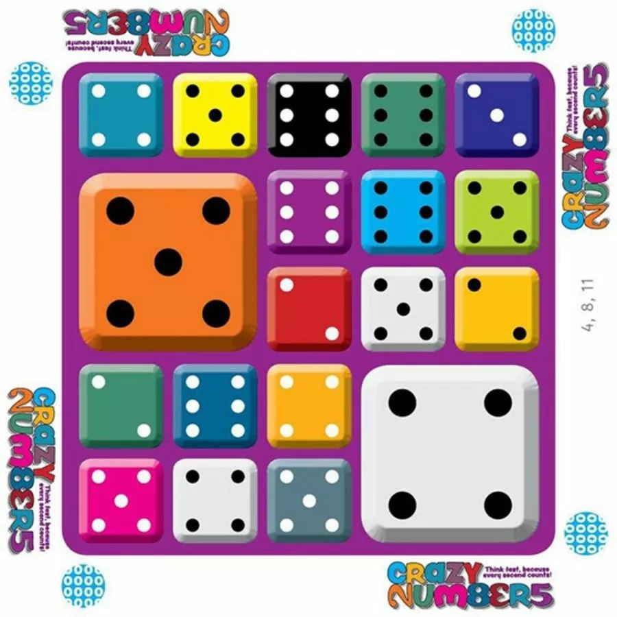 The Happy Puzzle Company - Crazy Numbers Math Game 4 The Happy Puzzle Company - Crazy Numbers Math Game - Image 2