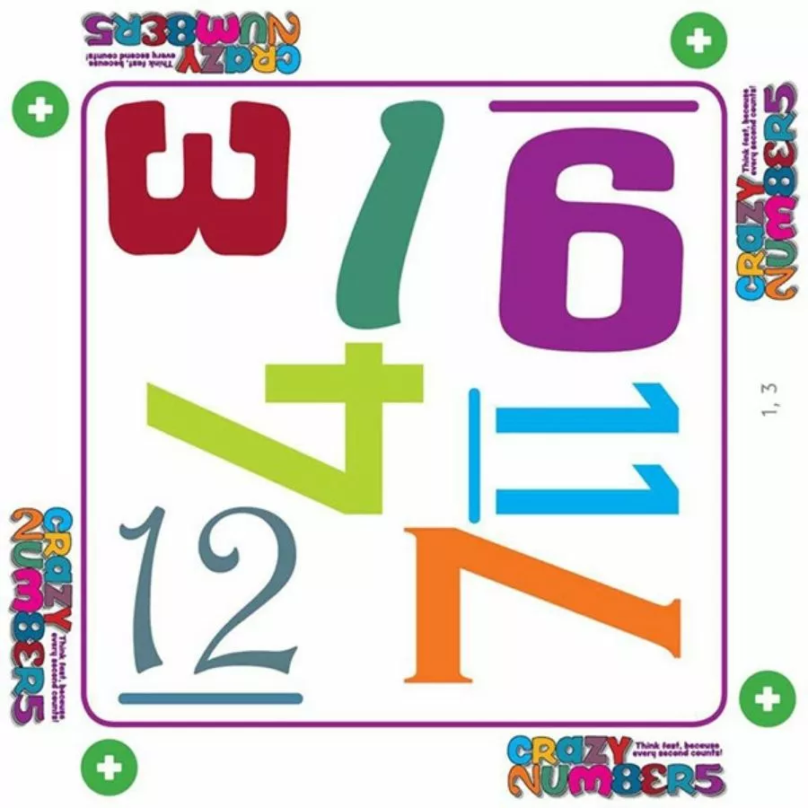 The Happy Puzzle Company - Crazy Numbers Math Game 5 The Happy Puzzle Company - Crazy Numbers Math Game - Image 3