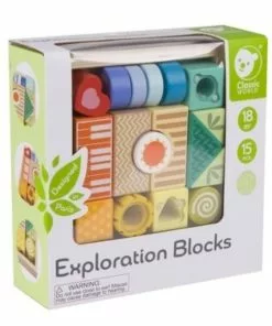 Classic World - Exploration Blocks Wooden Toys For Toddlers 9 Classic World - Exploration Blocks Wooden Toys For Toddlers -Educational Toys Shop CW54174 ClassicWorldExplorationBlocksWoodenToysforToddlers2 1024x1024