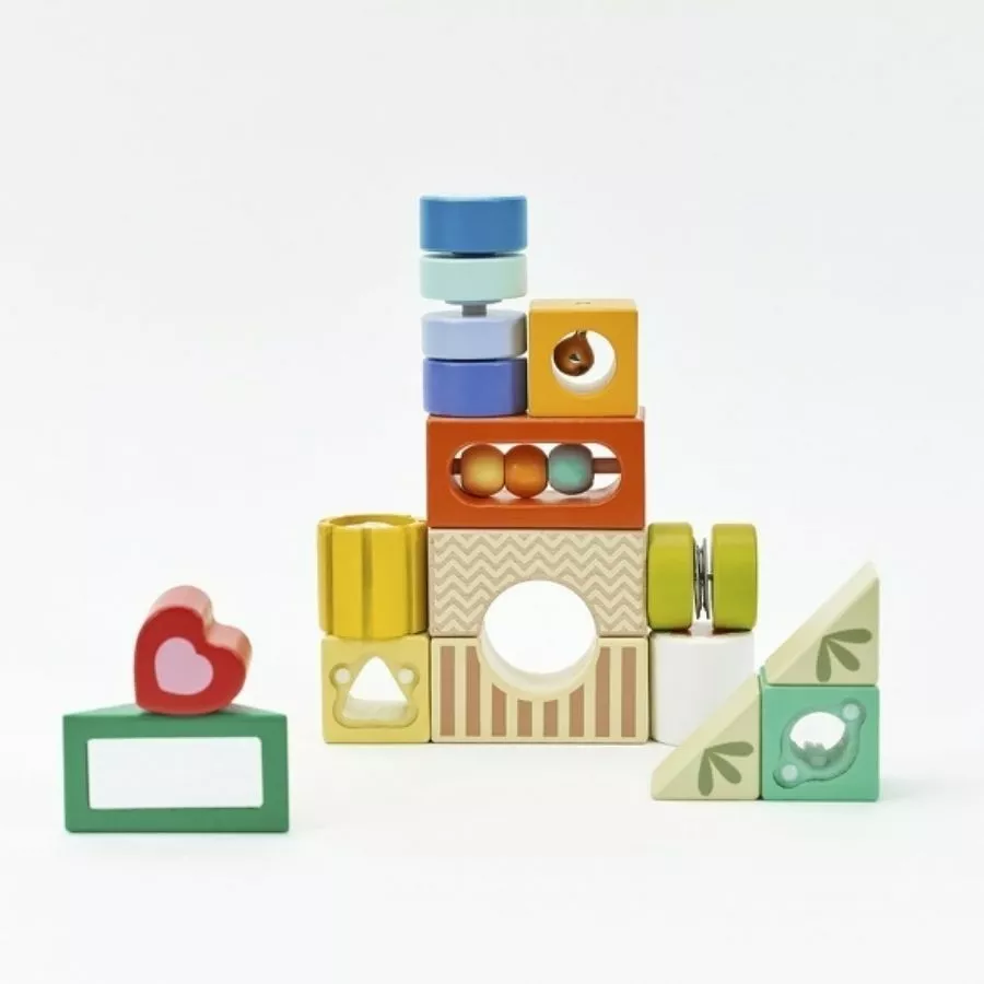 Classic World - Exploration Blocks Wooden Toys For Toddlers 4 Classic World - Exploration Blocks Wooden Toys For Toddlers - Image 2
