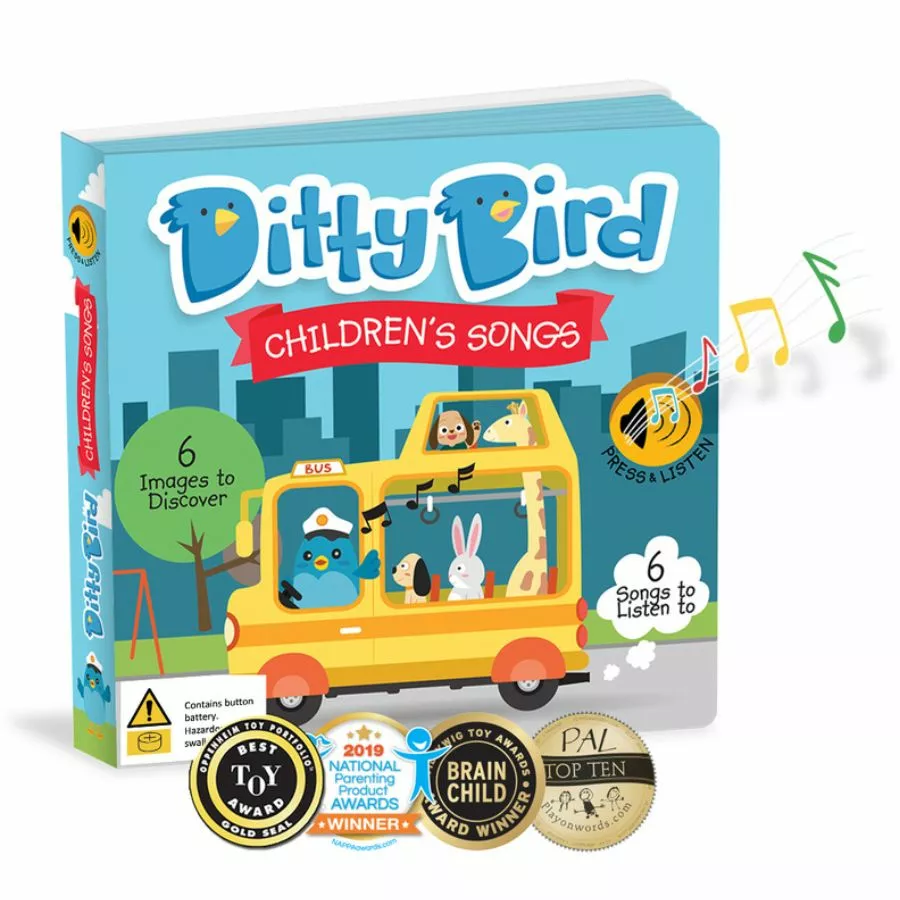 Ditty Bird - Children's Songs Board Book 3 Ditty Bird - Children's Songs Board Book