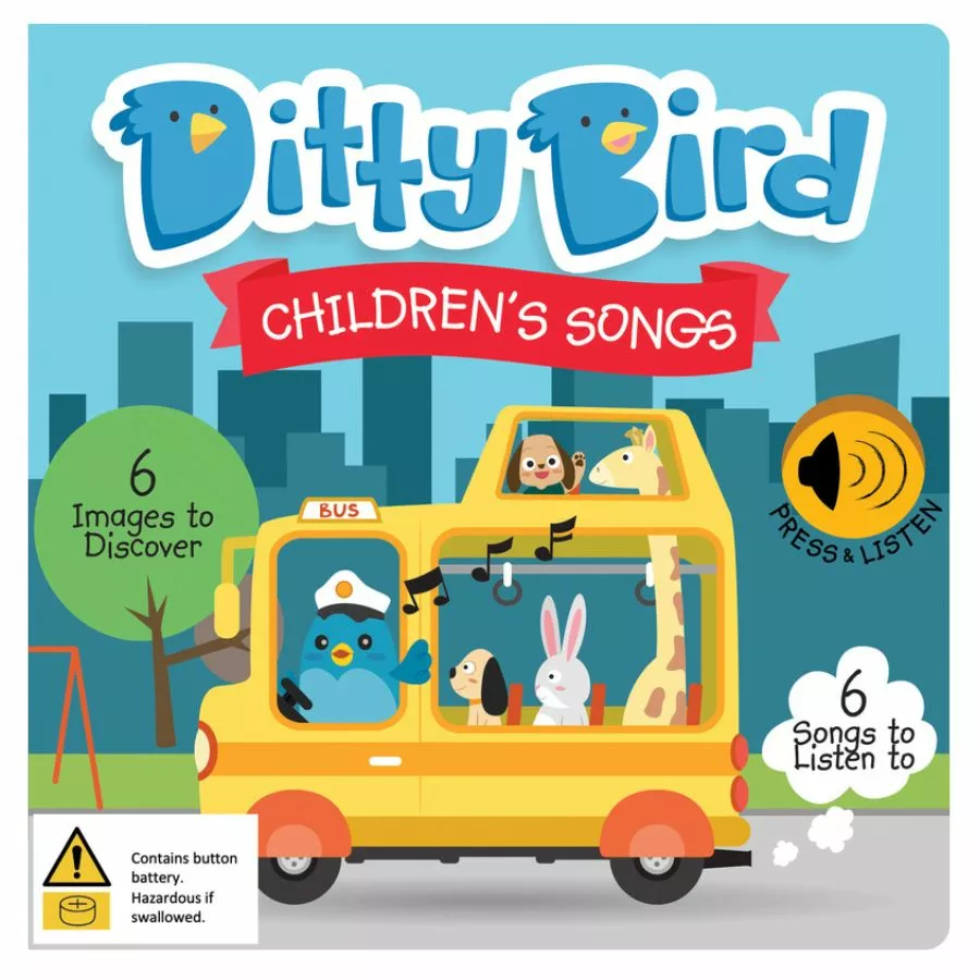 Ditty Bird - Children's Songs Board Book 9 Ditty Bird - Children's Songs Board Book - Image 7