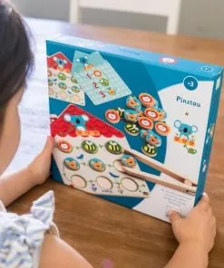 Djeco - Pinstou Wooden Math Game For Preschoolers 14 Djeco - Pinstou Wooden Math Game For Preschoolers -Educational Toys Shop DJ1627 DjecoPinstouWoodenGame 3 1024x1024