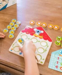 Djeco - Pinstou Wooden Math Game For Preschoolers 12 Djeco - Pinstou Wooden Math Game For Preschoolers -Educational Toys Shop DJ1627 DjecoPinstouWoodenGame 5 1024x1024