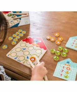 Djeco - Pinstou Wooden Math Game For Preschoolers 15 Djeco - Pinstou Wooden Math Game For Preschoolers -Educational Toys Shop DJ1627 DjecoPinstouWoodenGame 6 1024x1024