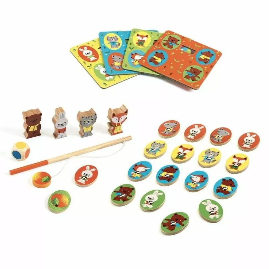 Djeco - Ludo Woodland Animal 4 Game Set 5 Djeco - Ludo Woodland Animal 4 Game Set - Image 3