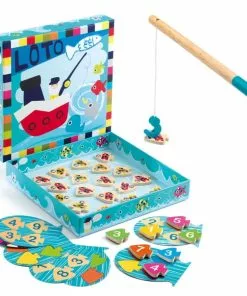 Djeco - Navy Loto Magnetic Fishing Game