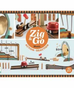 Djeco - Zig & Go 52 Piece Music Set