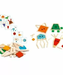 Djeco - Stick Basic Wooden Puzzle