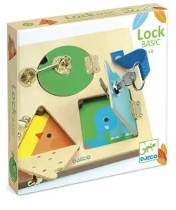 Djeco - LockBasic Wooden Puzzle