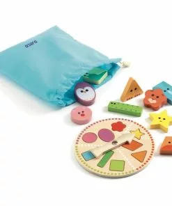 Djeco - Tactilo Basic Wooden Game