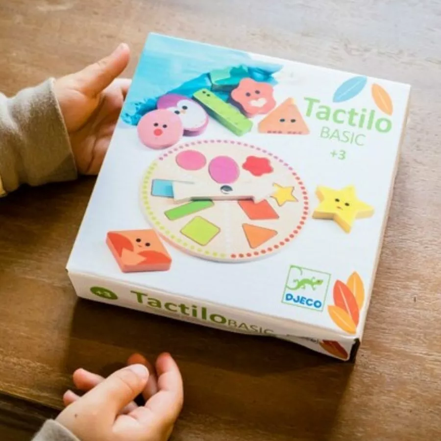 Djeco - Tactilo Basic Wooden Game 4 Djeco - Tactilo Basic Wooden Game - Image 2