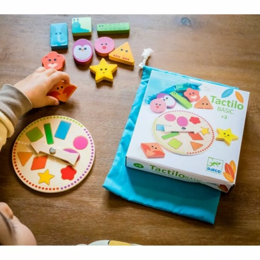 Djeco - Tactilo Basic Wooden Game 6 Djeco - Tactilo Basic Wooden Game - Image 4
