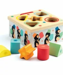 Djeco - Geo Junzo Sorting Shape Wooden Box