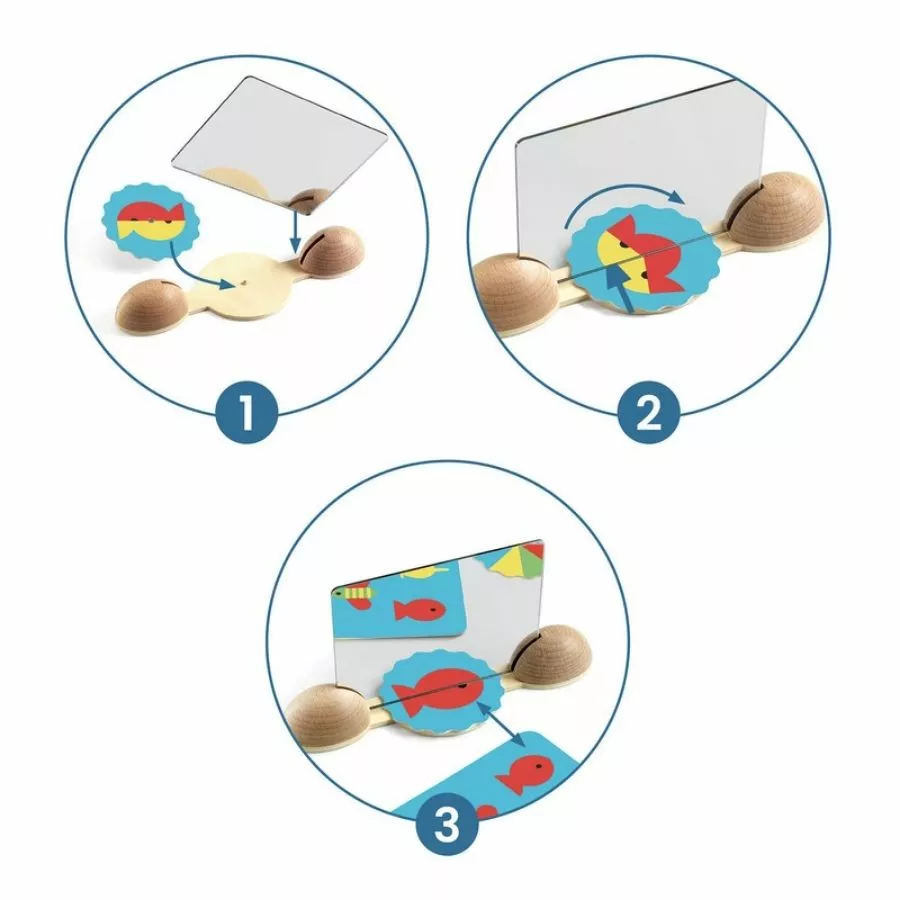 Djeco - Ze Mirror Magic Images Set 5 Djeco - Ze Mirror Magic Images Set - Image 3