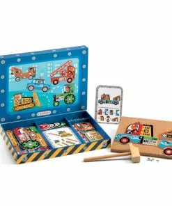 Djeco - Tap Tap Vehicles Game