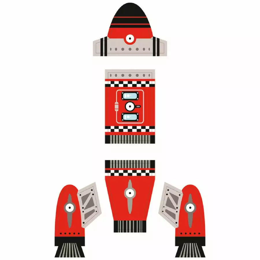 Djeco - Space Tap Tap Game 4 Djeco - Space Tap Tap Game - Image 2