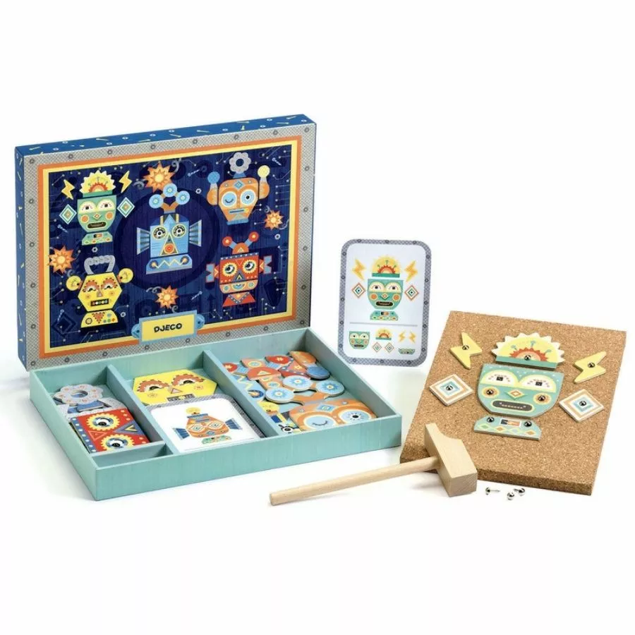 Djeco - Tap Tap Robots Game 3 Djeco - Tap Tap Robots Game