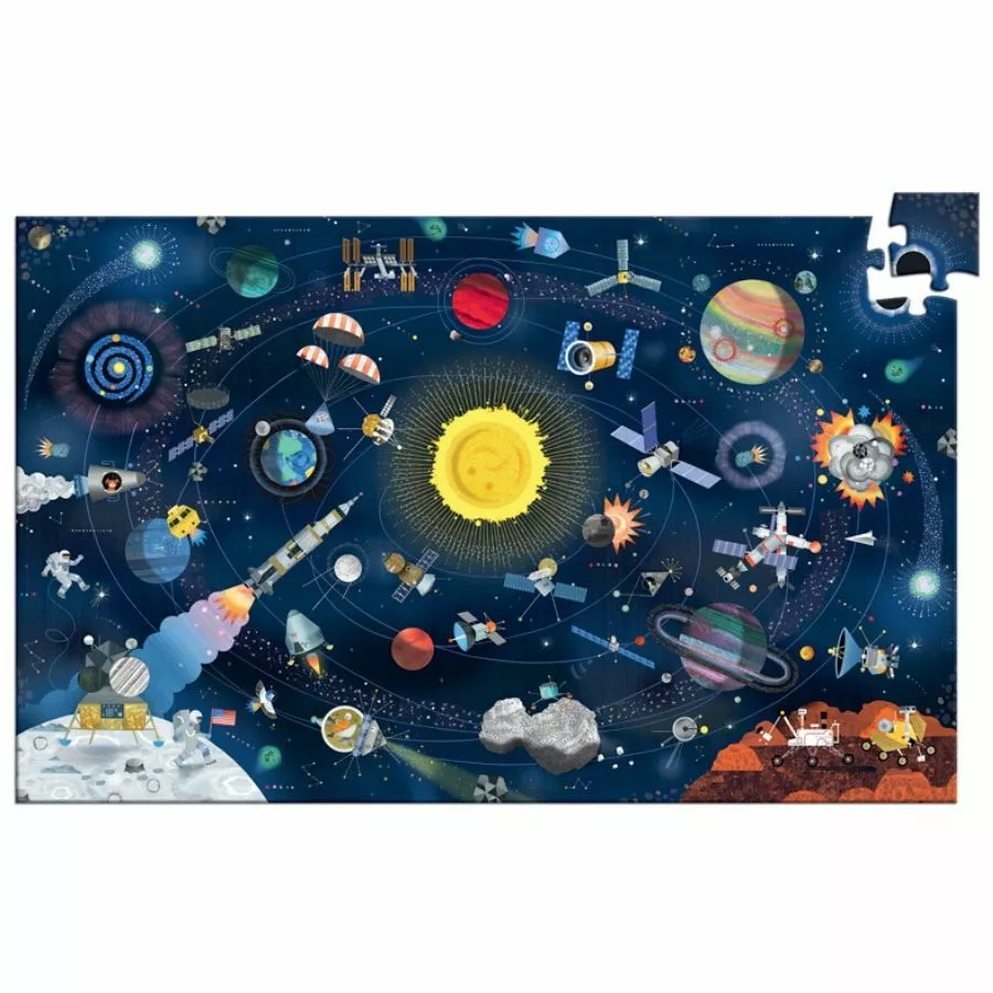 Djeco - Space 200 Piece Observation Puzzle 3 Djeco - Space 200 Piece Observation Puzzle
