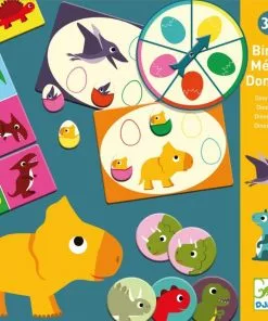 Djeco - Trio Of Dinosaurs Games