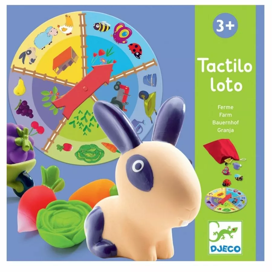 Djeco - Tactilo Loto Farm Game 3 Djeco - Tactilo Loto Farm Game